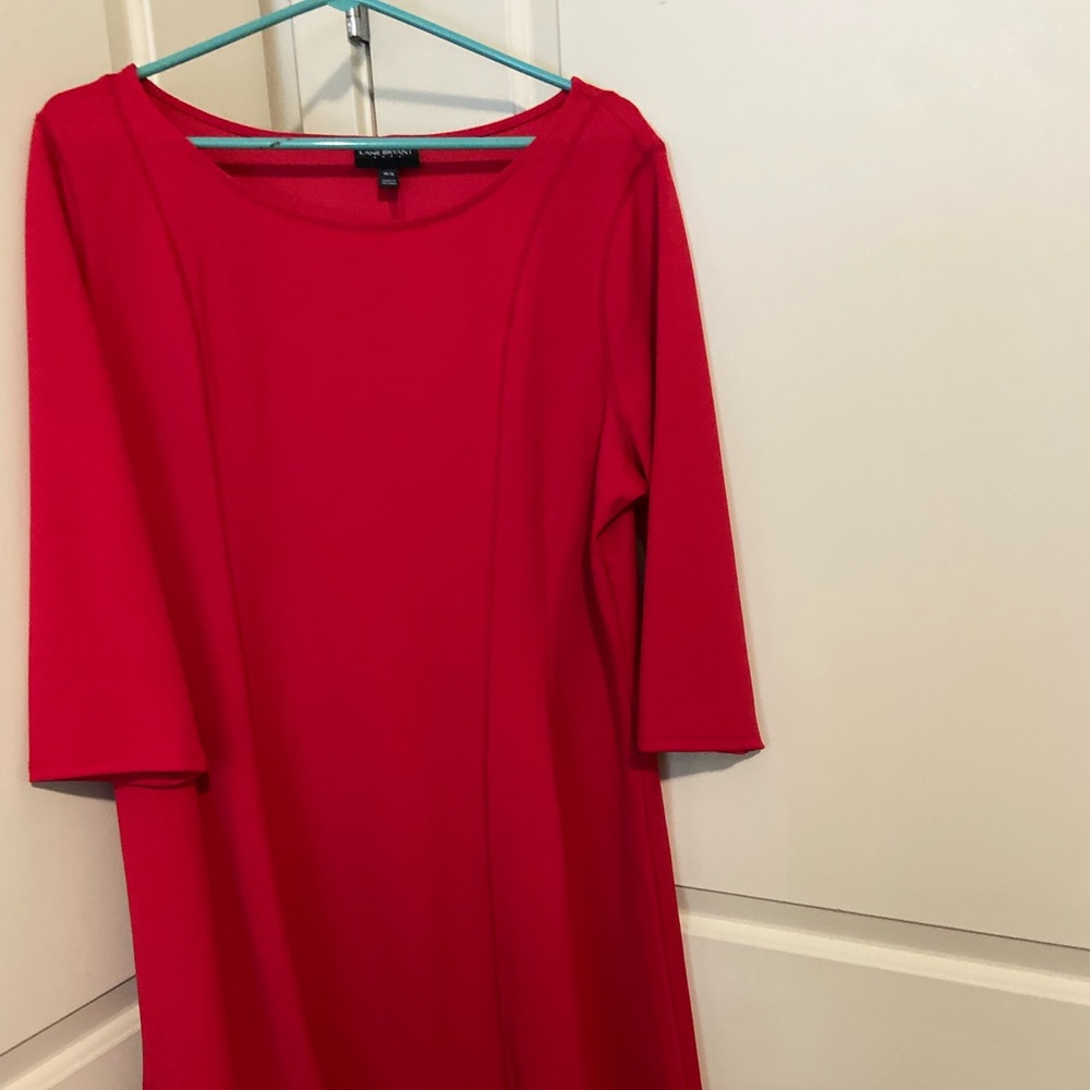 Lane Bryant red dress 14/16.